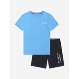 Boys Short Pyjamas Set in Blue - Blue / 14 - 16 Yrs