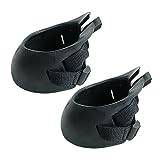 Horse Hoof Boots, Equine Boots, Over Reach Boots for Horse, Protective Gear and Training Equipment (2PCs L)
