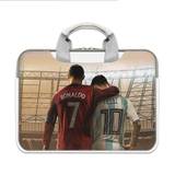 (17 inch) Laptop Sleeve Cristiano Ronaldo Best Soccer Players Carrying Case Bag Compatible with MacBook Mac Pro Air Samsung Asus Dell Acer HP