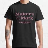 Makers Mark Bourbon Pink Classic T-Shirt