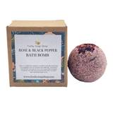 Rose and Black Pepper Bath Bomb