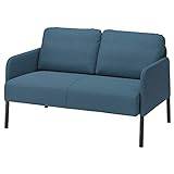 IKEA GLOSTAD 2-seat Sofa, Knisa Medium Blue
