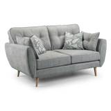 Zinc Grey 2 Seater Sofa
