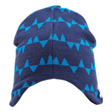Eaglet Knitted Flap Cap Blue - 48-50