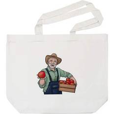 'apple farmer' tote shopping bag for life (bg00069144)