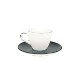 Bonna Vega - Espresso Cups and Saucer - 80.0 cc - Porcelain - 6er Set