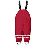 Kids Boys Girls Rain Dungarees Toddler Windproof Mud Jumpsuit Clothes Rain Trousers