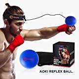 Champs MMA Boxing Reflex Ball - Boxing Equipment Fight Speed, Boxing Gear Punching Ball Great for Reaction Speed and Hand Eye Coordination Training Reflex Bag (Beginner)