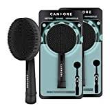 Candore - Stick One Silicone Black Carbon Infused Toothbrush Heads | Set of 2 | Recycling Program | Exfoliating, Makeup Removal, Cleaning | Compatible with Oral B Your Electric Toothbrush