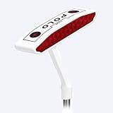 Golf Club Golf Standard Putter Ladies Beginner Practice Stick for Beginners and Advanced (Color : Red, Size : 88CM) vision