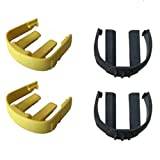YYYSJXDS Car Home Pressure Power Washer Trigger Gun Replacement C Clip, Yellow and Grey Pressure Washer Trigger & Hose Replacement C Clips For Karcher K2 K3 K7