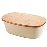 ZBIianxer Rectangular Bread Basket With Sealed Lid Convenient Bread Holder Large Capacity Bread Storage Kitchen Food Container Multifunctional Bread Storage Container