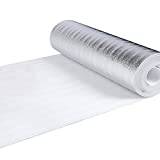 LVYXON Aluminum Foil Reflective Film Heat Insulation Radiator Reflective Foil Heat Insulation Radiator Sheet for Heat Preservation and Energy Saving (5m x 50cm)