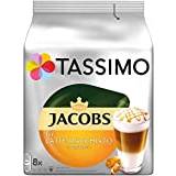 TASSIMO Jacobs Latte Macchiato Caramel Coffee Pods (10 packs, 80 Drinks)