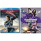 Captain America: The Winter Soldier [Blu-ray 3D + Blu-ray] & Guardians Of The Galaxy [Blu-ray]