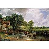 The hay wain Poster by John Constable 90 x 60 cm Romantic period Wall decor