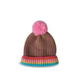 Rockahula Rainbow Stripe Knitted Hat - Size 3-6Y Multi