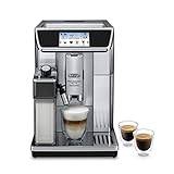 De'Longhi Primadonna Elite Experience ECAM650.85.MS Automatic Bean to Cup Coffee Machine, Stainless Steel, 1450 W, 1 Liter, Silver [Energy Class A]
