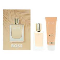 Hugo boss alive 2 piece gift set: edp 30ml - body lotion 50ml women spray