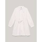 Essential Ithaca Stripe Shirt Dress - WHIMSY PINK / WHITE STRIPE - 6yrs