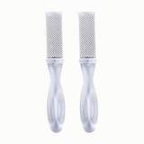2pcs Foot File Foot File And Callus Remover Dead Skin Foot Care Removal For Rough Cracking Hard Skin Dry Heel Double Sided Foot File Metal Surface Foo