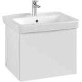 Villeroy And Boch Newo 600mm Wide 1 Drawer Wall-Mounted Vanity Unit With Basin