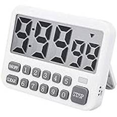 iFutniew Digital Kitchen Timer, Large Display Cooking Timer Cycle Count Up/Down Timer with Digits Directly Input, Loud Alarm