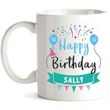 Personalised Happy 50th Birthday Celebration Mug