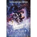 Star Wars empire strikes back R27423 A1 Poster on Canva - Canvas material flat, rolled, no frame (33/24 inch) (84/59 cm) - Film Movie Posters Wall Decor Art Actor Actress Gift Anime Auto Cinema Room