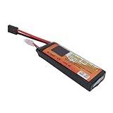 RC Boat Battery,5000mAh 7.6V RC Car Lithium Battery with TRX Plug for 1/8 1/10 1/12 1/16 RC Truck