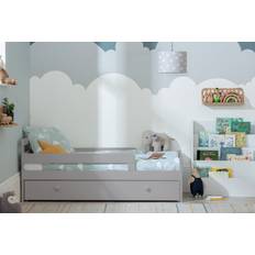Habitat Ellis Toddler Bed, Drawer and Kids Mattress -Grey