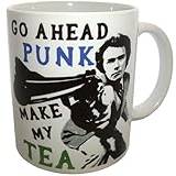 Go Ahead Punk Make My Tea Ceramic Mug