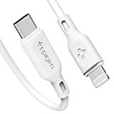 Spigen DuraSync USB C to Lightning Cable Apple MFi Certified Withstands 30,000 Bends Lifetime Durability PD Charger Fast Charging for iPhone 12 Pro Max Mini 11 SE 2020 X XS XR 8 Plus iPad Air AirPods