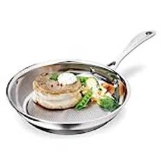 Bekaline Chef 12067294 Stainless Steel All Heat Sources + Induction Frying Pan 28 cm