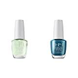OPI Nature Strong Nail Polish, Quick Dry Vegan Nail Varnish With Long-Lasting Results, Made With Natural Ingredients, Base Coat & All Heal Mother Earth Duo Bundle 15ml