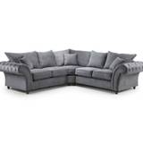 Windsor Grey Large Corner Fullback Sofa