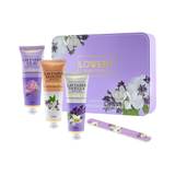 Lovery Hand Lotion Set With 3 Luxury Hand Creams In Lavender, Lilac And Vanilla