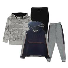 2 piece boys firetrap comfortable hoodie and jogger set sizes from 7 to 13