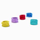Claire's Mixed Brights Lurex Small Hair Ties - 30 Pack - Multi