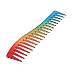WOONEKY Oily Hair Comb Wet Hair Comb Gentle Hair Comb Wide Comb Styling Tooth Men Hair Brush Teasing Combs for Women Wide Teeth Detangling Comb Hair Oil Comb Man Fashion Tooth Comb Abs