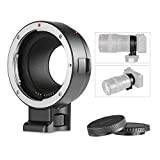 NEEWER EF to EOS M Mount Adapter, EF/EF-S Lens to EOS M Camera Autofocus Converter Ring with Removable Tripod Mount, Compatible with Canon EOS M M2 M3 M5 M6 M6 Mark II M10 M50 M50 Mark II M100 M200