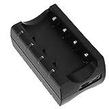 8 Ports Battery Charger, Rechargeable Batteries for RCR123A 16340 16350 163608 Fast Prevent Slip USB Smart 16360