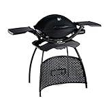 Weber Q2200 with stand Black Natural Gas Grill – Barbecue (Grill, Natural Gas, 1500 cm², Black, Oval, Stainless Steel)