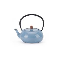 Enameled Cast Iron Teapot | Blue