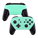 eXtremeRate Mint Green Faceplate and Backplate for Nintendo Switch Pro Controller, DIY Replacement Shell Housing Case for Nintendo Switch Pro - Controller NOT Included