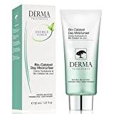 Derma Treatments Bio-Catalyst Day Moisturiser with Vitamin E & Coconut Oil aims to work as an anti-oxidant to deeply hydrate and renew the skin 50ml