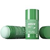 Green Tea Mask Stick, 2Pcs, Poreless Deep Cleansing Clay Mask for Blackhead Remover, Skin Care, Oil Control, Moisturizing Face Mask (2 Pack)