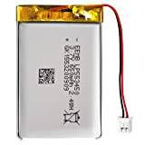 EEMB Lithium Polymer battery 3.7V 650mAh 553450 Lipo Rechargeable Battery Pack with wire JST Connector-confirm device & connector polarity before purchase