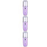minkissy 3 Pcs Hydrating Instrument Portable Facial Steamers Portable Humidifiers Cold Steamer Face Sprayer Mist Facial Mist Sprayer Hydrating Mister Spray Humidifier Handheld Abs