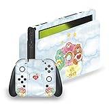 Head Case Designs Officially Licensed Care Bears Group Classic Vinyl Sticker Gaming Skin Decal Cover Compatible With Nintendo Switch OLED Bundle